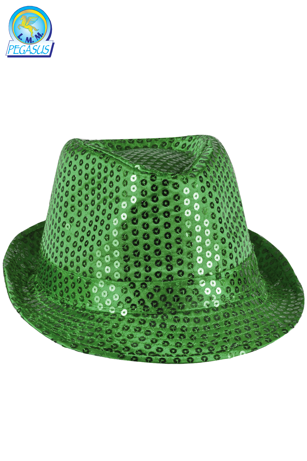 CAPPELLO PAILLETTES VERDE